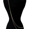 WMSB0058 Popular Europea Aleación Metal Collar para Chal Cadenas Corporales de Moda body chains