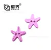 Botões de coral pequenos, frescos e coloridos, botões plásticos de dois furos, botões para artesanato, acessórios de vestuário, decorações para sapatos, acessórios de cabelo e enfeites de botão