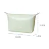 Bolsa de Dumpling de Água PU Impermeável Bolsa de Maquiagem Bolsa de Dumpling de Água de Arrepiar o Coração Bolsa de Armazenamento Portátil Conveniente Bolsa de Maquiagem Cor de Doce Grande Capacidade