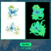 Pegatinas de Tatuaje de Mariposa Abstracta Luminosa y Colorida para Hombres y Mujeres, Impermeables y de Larga Duración, Brazos de Niños, Se Adaptan Naturalmente y Frescas