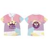 Uniforme de clase para escuela primaria con estampado de cuerpo completo, polo con cuello de solapa, estampado fijo medio, uniforme de juegos para padres e hijos de jardín de infantes, uniforme de graduación