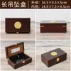 Caja de Empaque para Joyería Pulsera Pulsera Caja de Regalo Colgante Caja de Almacenamiento de Madera Pulsera de Herencia Polvo de Jade a Prueba de Polvo Regalo Caja de Madera