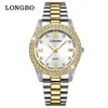 Reloj de Cuarzo Marca Longbo Longbo 83620 Envío Directo de Fábrica Reloj Simple Casual Resistente al Agua Para Enamorados