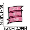 Linda Chica Ropa Rosa Pegatinas de Tela Bordadas Parches para Chaqueta Bolsa Fresa Estrella de Cinco Puntas Vestido Pegatinas de Parche Parche Bordado