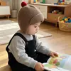 Toucas de Inverno para Bebês para Homens e Mulheres, Quentes e à Prova de Vento, Toucas para Bebês Fofas e Super Fofas, Chapéus Infantis Versáteis com Proteção de Orelha para Outono e Inverno