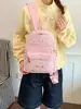 Mochila elegante de lunares para mujer, nuevo modelo 2026, gran capacidad, adecuada para estudiantes de secundaria y preparatoria, estudiantes universitarios y viajeros