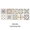 29 Adesivos de Azulejo Filme Fosco Mate Transfronteiriços da Amazon para Guarda-Roupa, Cozinha, Banheiro, Decoração de Casa, Adesivos de Parede Autoadesivos de PVC