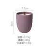 Caneca de Cerâmica para Vela Mate de Alto Padrão Transfronteiriça Suportes Oem Caneca de Vela de Aromaterapia Presente Souvenir de Alto Valor DIY