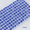 Rhinestones Quadrados para Nail Art Dongzhou 6*6, Estilo Princesa Francesa Cintilante, Rhinestones K9 Pontiagudos de Luxo Leve, Acessórios de Nail Art DIY Atacado de Fábrica