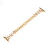 Adecuado para correa de apple watch metal iwatch76 pulsera de cola de pez con diamantes de alta calidad pulsera 41/40
