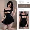 Amor Lencería Sexy Hueco Fugas de Leche Pijama Sexy Ajustado Libre Puro Sexo Camisón Caliente traje Flirteando