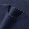 Nuevo Suéter de Cachemira Grueso para Bebé 2025 Suéter de Cachemira para Hombre Cuello Redondo Bajo Estilo Casual de Negocios Otoño e Invierno