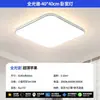 Nueva lámpara de techo LED, lámpara ultra delgada para sala de estar, lámpara rectangular de arte de hierro, inteligente, regulable, simple y elegante, otros