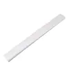 Perfil de PVC blanco, perfil de extrusión de plástico, perfil industrial de PVC, procesamiento personalizado según planos y muestras
