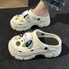Zuecos de Suela Gruesa para Mujer, Novedad Verano 2026, Sandalias de Playa Antideslizantes y Antiolor para Exteriores, Pantuflas que Aumentan la Altura con una Sensación Suave al Caminar