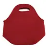 Bolsa de Almuerzo Estampada de Dibujos Animados en Material de Buceo, Bolsa de Picnic Térmica para Exteriores, Bolsa para Fiambrera de Estudiante, Bolsa de Almacenamiento para Bento, Gran Capacidad