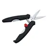 En stock Pinzas de Acero Inoxidable para Cangrejo y Camarón Herramientas Múltiples para Cortar Cangrejo Pinzas de Cocina para Pelar Camarón y Mariscos