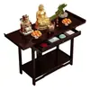 Mesa de Altar Budista, Mesa de Santuario, Gabinete del Dios de la Riqueza, Mesa de Incienso, Mesa de Ofrendas para el Hogar, Altar Budista, Mesa de Entrada Estilo Chino Nuevo, Mesa de Altar para Ofrecer Incienso y Leña