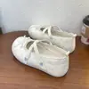 Zapatos Mary Jane de encaje con suelas gruesas y aumento interno de altura, nuevos súper populares de otoño 2026, zapatos bajos para mujer