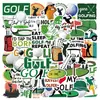 50Pzs Pegatinas de Graffiti de Golf Periféricos Deportivos DIY Teléfono Móvil Patineta Equipaje Pegatinas