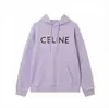 Sudadera con Capucha Estampada Cel de Nuevo Estilo con Textura de Felpa de Algodón, Sudadera con Capucha Informal Suelta Unisex para Mujer