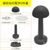 Estilo simple comedor mesita de noche dormitorio mesa de comedor interruptor táctil atenuación lámpara de escritorio de celebridad de internet lámpara completa accesorios de 5 piezas