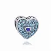 Set de Colgantes Dulces y Juguetones Azules con Perlas Estilo Océano Caja Sorpresa Joyería Pulsera DIY Cuentas Espaciadoras Cuentas para Collar