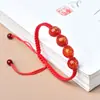No ser nadie. 1 pulsera de título pulsera de cuerda roja cada examen debe pasar la cuerda de mano examen de entrada repostaje pequeños regalos inspiradores para hombres y mujeres