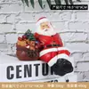 Artesanía de Resina Transfronteriza Envío Gratis Seleccionado Cuidadosamente Hombre de Navidad Adorno Decorativo Ecológico para el Hogar Sala de Estar Entrada