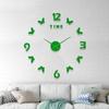 Reloj de Pared Acrílico de Mariposa Estéreo 3D Reloj Creativo DIY Entrada Sala de Estar Decoración de Dormitorio Reloj Adhesivo de Pared Reloj Espejo