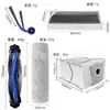 Adequado para Robô Aspirador Ecovacs T80 Acessórios Consumíveis Escova Principal Escova Lateral Pano do Rolo Saco de Pó Líquido de Limpeza