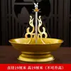 Soporte para espiral de incienso de sándalo, porta incienso para templo de uso doméstico, soporte para espiral de incienso de sándalo, porta incienso de áloe, bandeja para incienso repelente de mosquitos