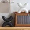[Oferta Especial] Adornos de Resina para Sala de Estar, Decoraciones Modernas Simples, Estilo Wabi-Sabi, Regalos de Inauguración de Casa de Alta Gama