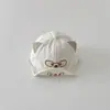 Gorro Coreano para Bebé Qiu Nan Primavera y Otoño Nuevo Estilo Ins Lindo Gatito de Dibujos Animados Gorra de Béisbol para Bebé Sombrero de Sol para Niños