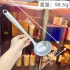 Cuchara Desnatadora de Aceite de Titanio Puro Seleccionado Cuidadosamente Artefacto Desnatador de Aceite de Cocina Doméstica Filtro Separador de Aceite de Sopa Cuchara de Aceite Cuchara de Alto Valor