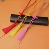 Nó Chinês Antigo Corda de Mão Franja de Borla Joia Corda para Pendurar no Carro Corda para Sachê Corda Suspensa Estilo Antigo Venda por Atacado