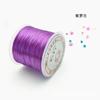 Rolo Grande Ecológico de Linha de Miçangas Spandex de Alta Qualidade Linha para Pulseira Fio Elástico Multifio Fio Elástico Plano Colorido Tecido à Mão