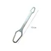 Nueva Llave Universal Autoajustable Llave Pequeña Doble Cabeza Gafas Llave Flor de Ciruelo Universal Móvil Llave Rápida