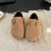 Sapatos de Algodão Estilo Coreano para Meninas Inverno 2025 Novos Sapatos Peludos de Algodão para Crianças Sapatos Casuais de Bebê Birkenstock para Meninos