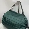Bolsa Plegable Bolsa Plegable Japonesa de Organza Gran Capacidad Bolsa de Compras para Supermercado Engrosada Portátil Plegable con Cremallera Bolsa Ecológica