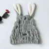 Gorro de ducha de felpa de coral para niños con diseño de dibujos animados y orejas de conejo, gorro para secar el pelo al por mayor, toalla para secar el pelo de mujer para adultos, entrega en una sola pieza