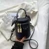 Bolso Cubo Chanel de Lujo Ligero de Alta Gama Bufanda de Seda Diseny Bolso de Hombro Cruzado Retro Moderno