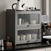 Soporte para Vasos al por Mayor Escritorio Vaso de Agua Taza de Té Soporte para Juego de Té Taza de Café Almacenamiento de Vasos de Cocina Estante de Aparador