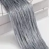 Ventas Directas de Fábrica de Accesorios de Boda de Gama Alta, Cortinas de Hilo Plateado, Rueda de la Fortuna para Bodas, Decoración de Fondo que No se Enreda, Anillos para Techo