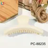 Pinza para Valla Qiyue Transfronteriza Elegante con Pintura UV en Spray, Pasador Sin Marcas en la Parte Posterior de la Cabeza, Elegante Accesorio para el Cabello Tipo Pinza de Tiburón