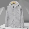 Ropa Protectora del Sol Transfronteriza Unisex Verano Exterior Ciclismo Pesca Protección UV Chaqueta Delgada Seda de Hielo Secado Rápido Anti