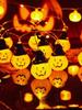 Luces de Cadena LED de Calabaza para Halloween Luces Pequeñas de Colores Luces de Cadena Impermeables para Exteriores Decoración de Halloween Luces de Cadena Decorativas para Ambiente Venta al por Mayor