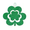 Calle Transfronteriza. Colgantes Decorativos para Puerta del Día de San Patricio, Colgantes de Pared de Trébol, Decoraciones para Festival Irlandés