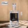 Botella de vidrio para Baijiu botella de vino vacía tamaño de un jin bonita caja de regalo privada empaque sellado estilo impreso degustación otro