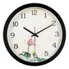 Reloj de pared LED luminoso con control de voz inteligente, personalidad creativa, estilo chino nuevo, reloj de pared luminoso para sala de estar del hogar, reloj
